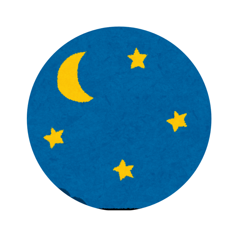 所定外労働の免除、時間外労働・深夜勤務の制限アイコン